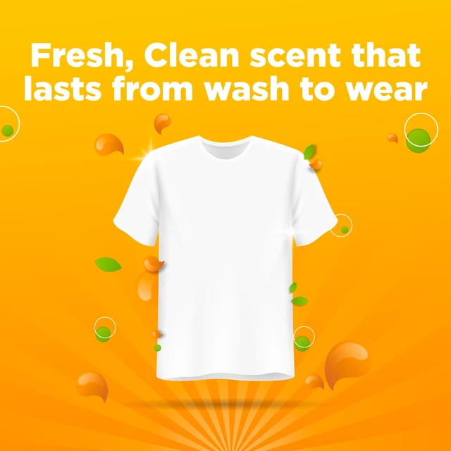 Alt view image 5 of 6 - Great Value Ultimate Fresh Laundry Detergent 88 fl oz Original Clean 61 Loads
