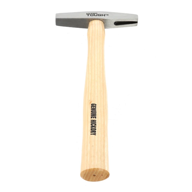 Alt view image 6 of 6 - Hyper Tough 4C25140D 5 Ounce Head Weight Wood Handle Tack Hammer