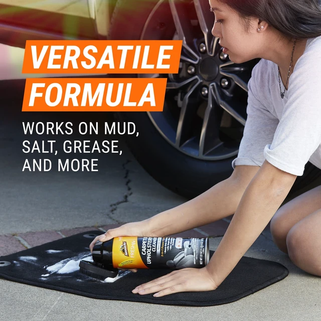 Alt view image 2 of 6 - Armor All Fresh Fx Power Foam Automotive Cleaner, Winter Auto Messes, Carpet & Upholstery (New Car Scent, 22oz)