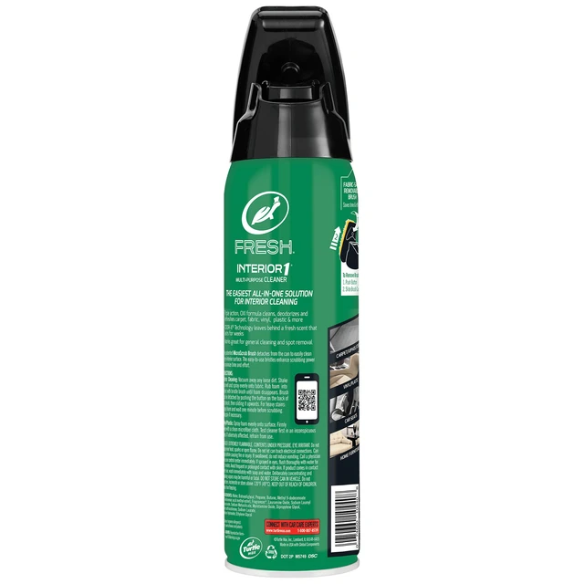 Alt view image 3 of 5 - Turtle Wax Interior 1 18oz Multi-Purpose Cleaner and Stain Remover