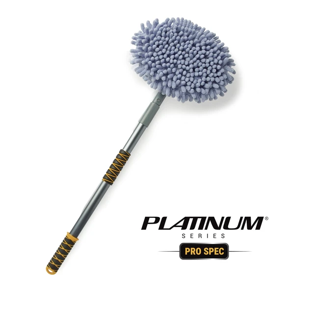 Alt view image 2 of 5 - Platinum Series XL Microfiber Mop 48 Inch Extendable for Car Washing