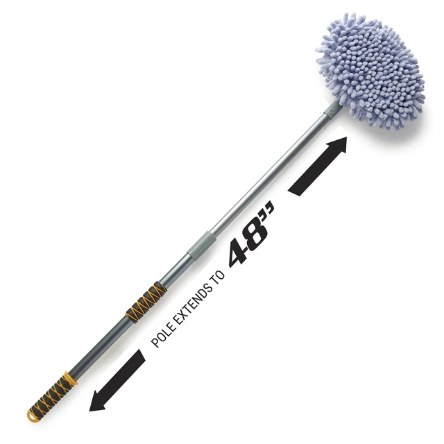 Alt view image 4 of 5 - Platinum Series XL Microfiber Mop 48 Inch Extendable for Car Washing