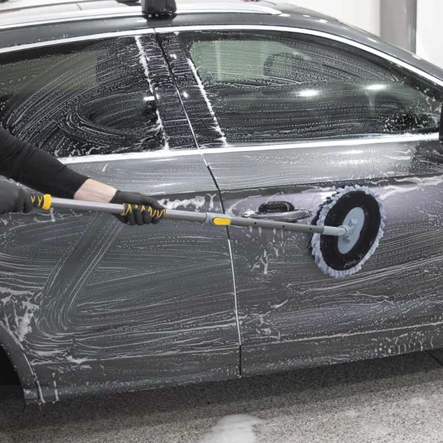 Alt view image 3 of 5 - Platinum Series XL Microfiber Mop 48 Inch Extendable for Car Washing