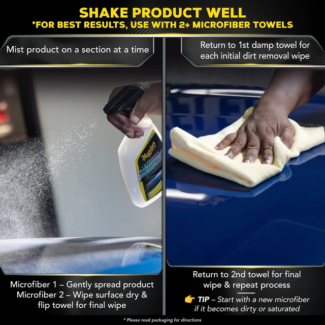 Alt view image 5 of 5 - Meguiar's Ultimate Waterless Wash & Wax Spray G3626, 26 oz