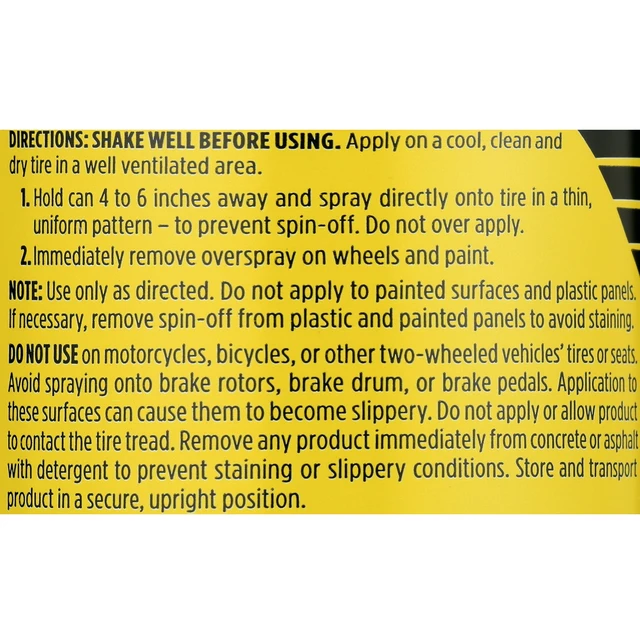 Alt view image 3 of 5 - Meguiar's G190315 Ultimate Insane Shine Tire Coating 15oz