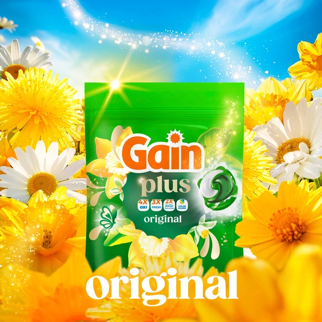 Alt view image 4 of 6 - Gain Plus Flings Laundry Detergent Pacs, Original Scent, All-In-One Clean, 18 Count