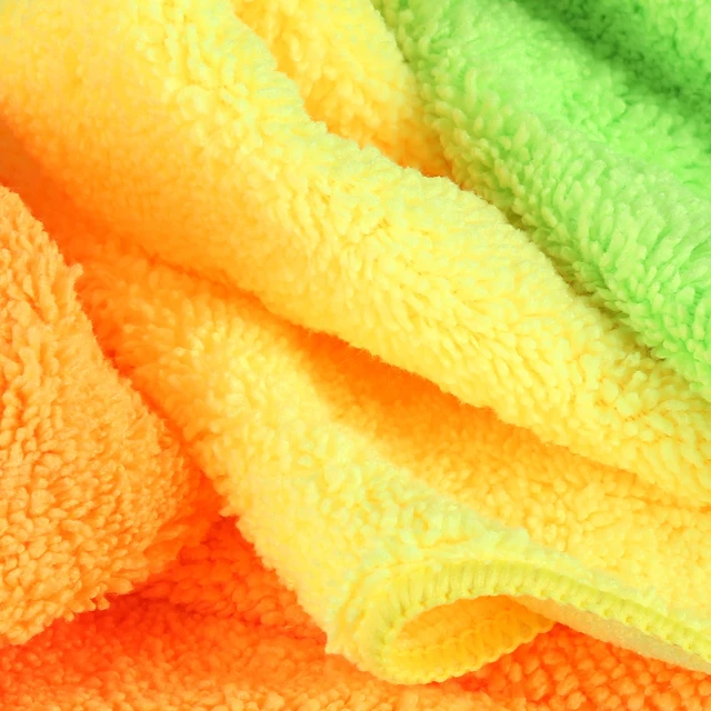 Alt view image 6 of 6 - Great Value Multicolor Microfiber Household Cleaning Cloths & Wipes, 12 Count