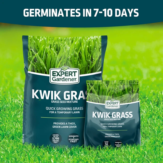 Alt view image 3 of 6 - Expert Gardener Kwik Grass Seed Mix, 3 lb, for Sun to Partial Shade