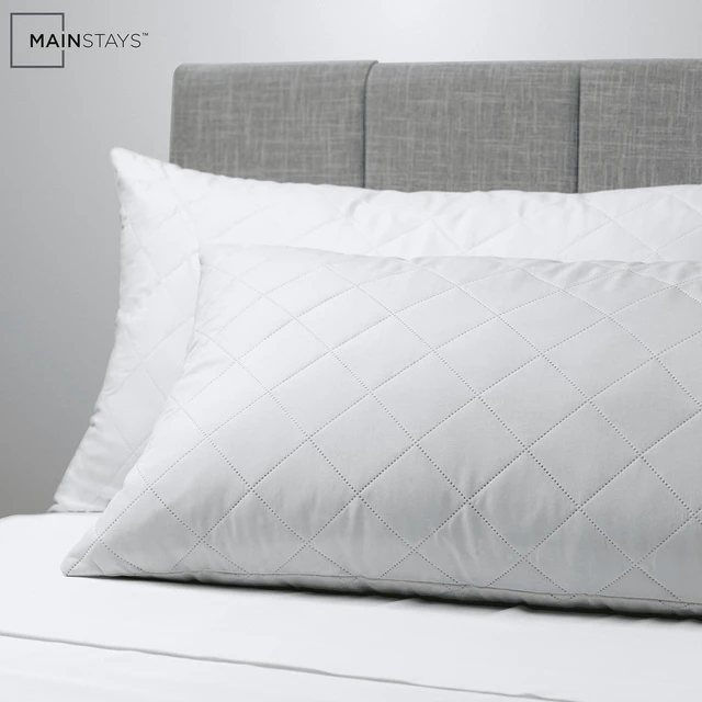 Alt view image 5 of 6 - Mainstays Memory Foam Cluster Bed Pillow, Standard/Queen