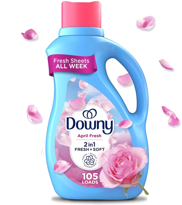 Main image of Downy Liquid Fabric Softener 77fl oz 105Loads April Fresh Scent