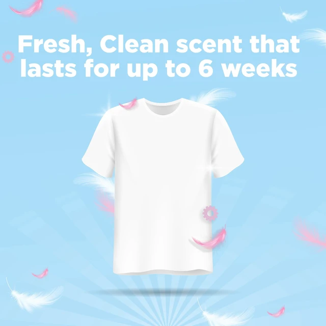 Alt view image 5 of 6 - Great Value Gentle Soft Fabric Softener, Spring Showers, 111 fl oz, 150 Loads
