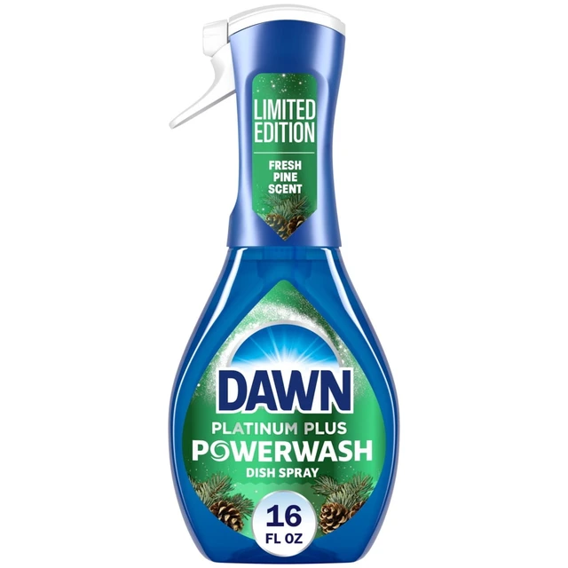 Alt view image 4 of 6 - Dawn Powerwash Spray Dish Soap, Fresh Pine Christmas Tree Scent, 1 Starter Kit, 16 Fl Oz
