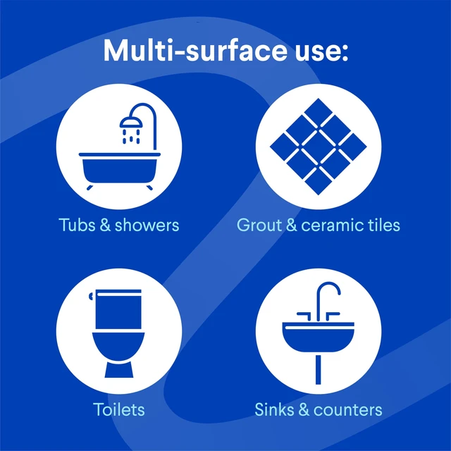 Alt view image 3 of 5 - Clorox Bathroom Bleach Gel and Shower Cleaner Spray, 30oz