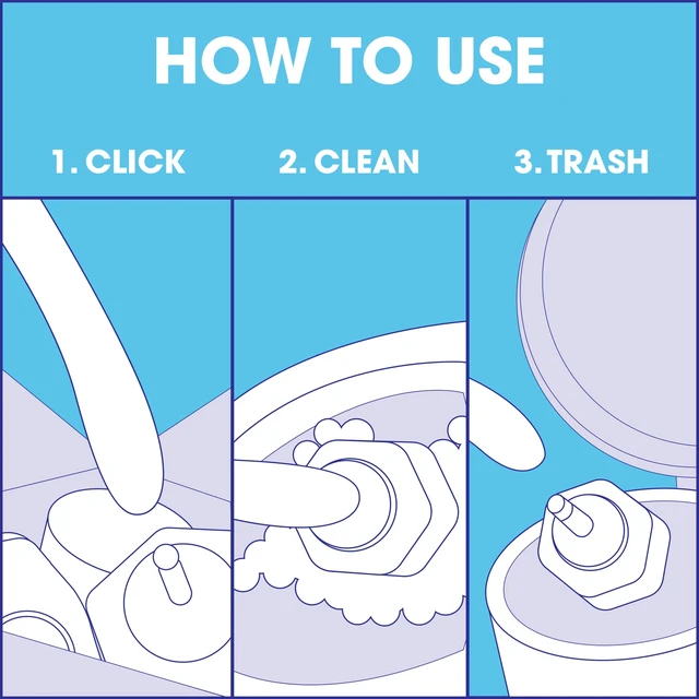 Alt view image 2 of 6 - Great Value Toilet Cleaning Kit Refills with Bleach, Fresh Scent, 20 Count