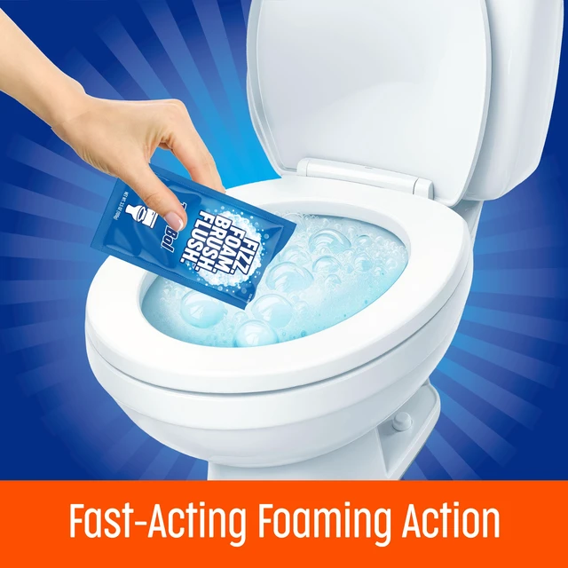 Alt view image 2 of 4 - Ty-D-Bol Ultra Foam Foaming Toilet Bowl Cleaner, Citrus Burst Scent, 4 Packets