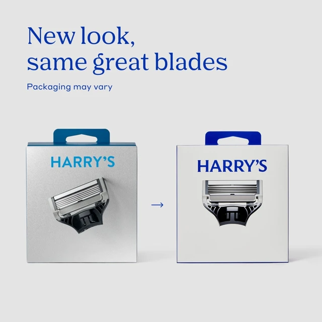 Alt view image 2 of 7 - Harry's Men's 5-Blade Razor Blade Refills, 4 Pack
