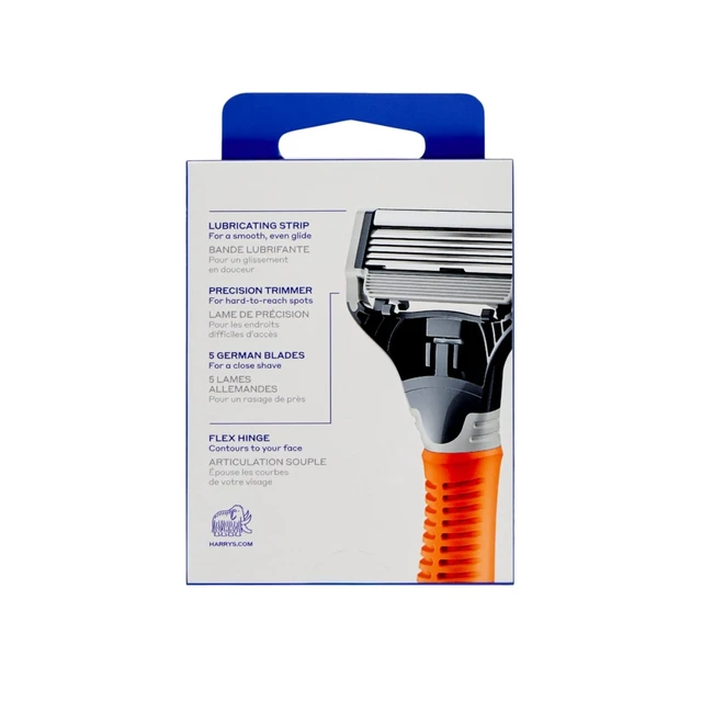 Alt view image 6 of 7 - Harry's Men's 5-Blade Razor Blade Refills, 4 Pack