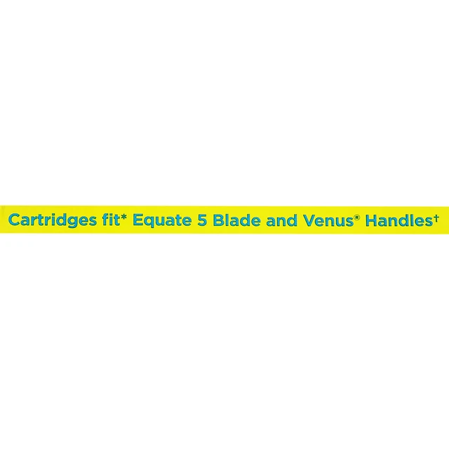 Alt view image 4 of 7 - Equate Women's 5-Blade Cartridge Refills for Equate 5-Blade and Gillette Venus Handles, 6 Count
