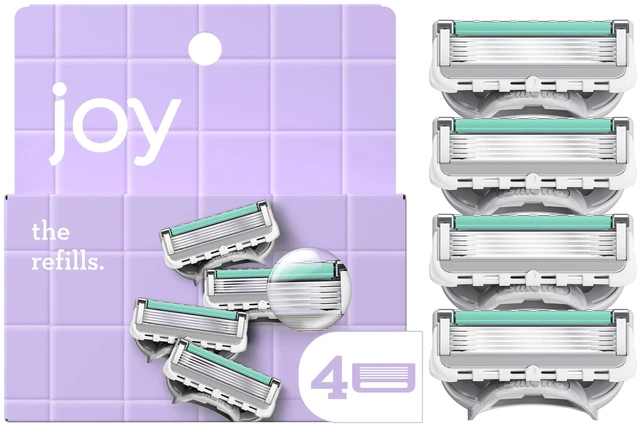 Main image of Joy Razor Blade Cartridge Refill 4 Blades for Women