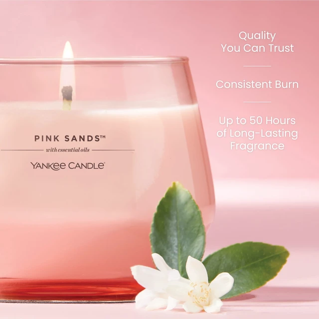 Alt view image 3 of 5 - Yankee Candle Studio Collection Scented Candle 10oz Pink Sands Pink
