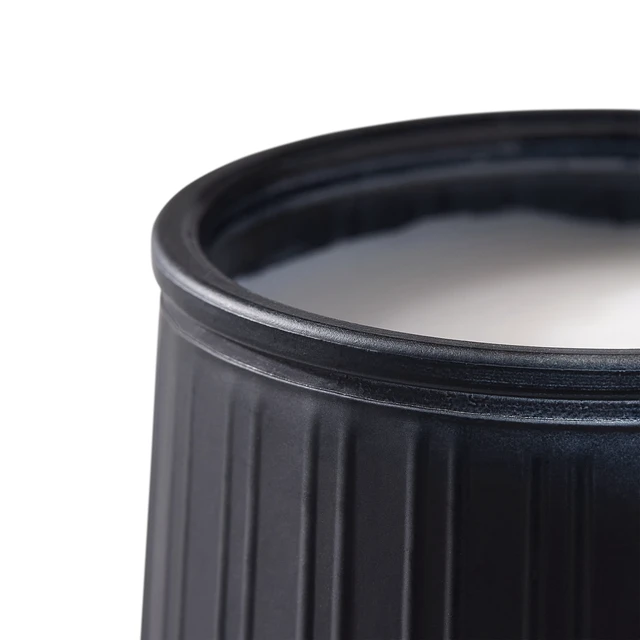 Alt view image 5 of 6 - Better Homes & Gardens Ribbed Jar Candle 16.1oz Warm Leathered Amber Scented