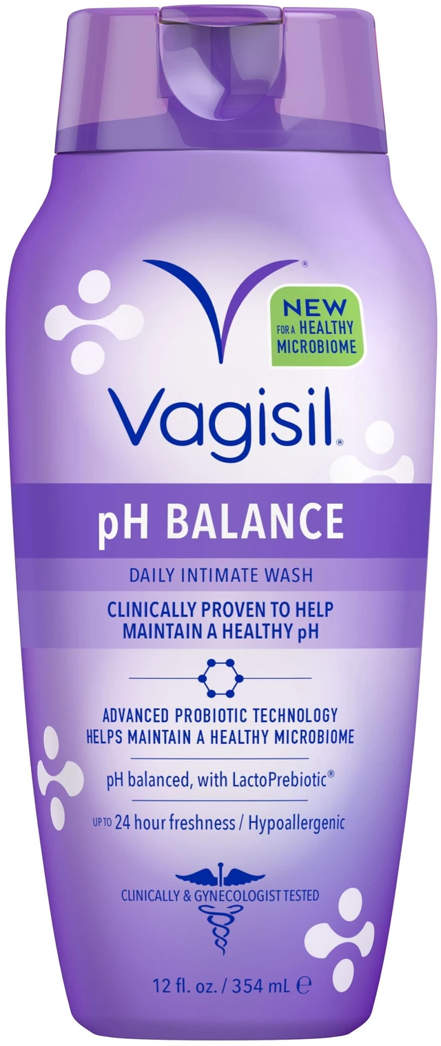 Main image of Vagisil Feminine Wash, pH Balance, Gynecologist Tested, Hypoallergenic, 12 fl Oz