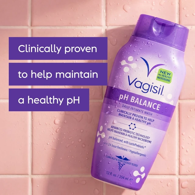 Alt view image 4 of 6 - Vagisil Feminine Wash, pH Balance, Gynecologist Tested, Hypoallergenic, 12 fl Oz