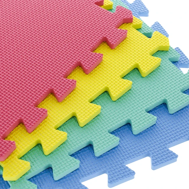 Alt view image 6 of 6 - RAD Sportz 12.4"x12.4" Interlocking Floor Mats, 8-Piece, Multicolor