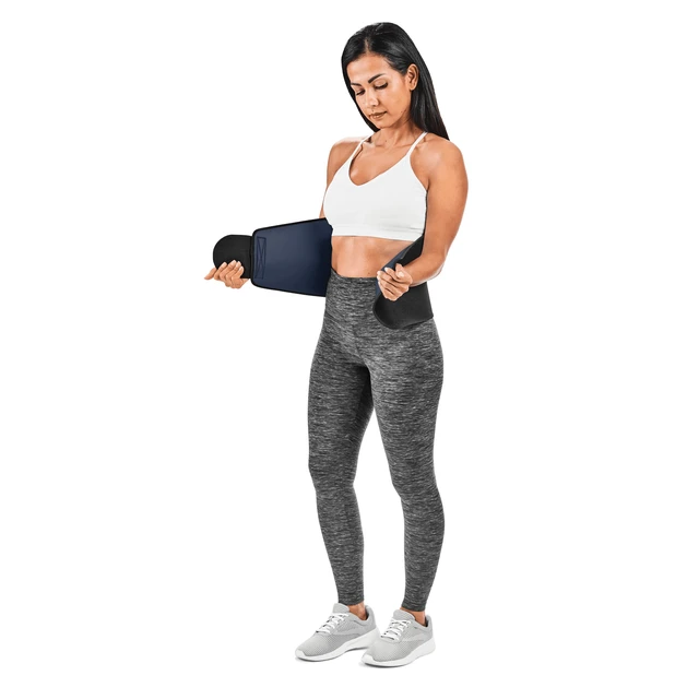 Alt view image 4 of 6 - Athletic Works 10in Sauna Waist Trimmer, Adult, Black