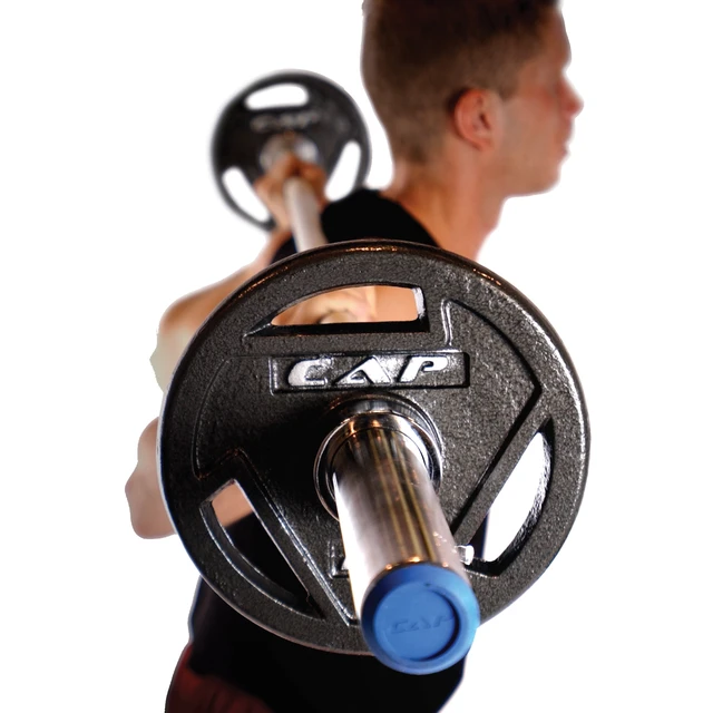Alt view image 2 of 4 - CAP Barbell 2.5lb 2" Olympic Grip Weight Plate, Grey