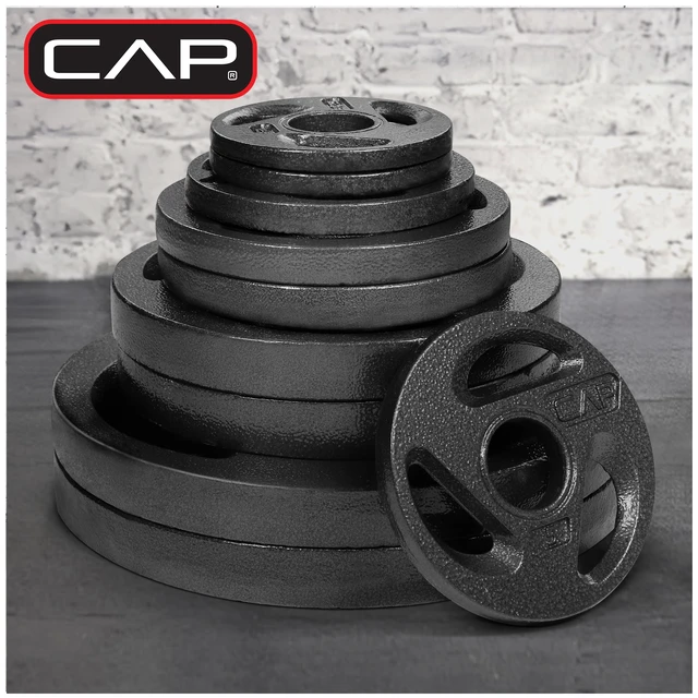 Alt view image 6 of 7 - CAP Barbell 2" Olympic Grip Plate 2.5lb Pair