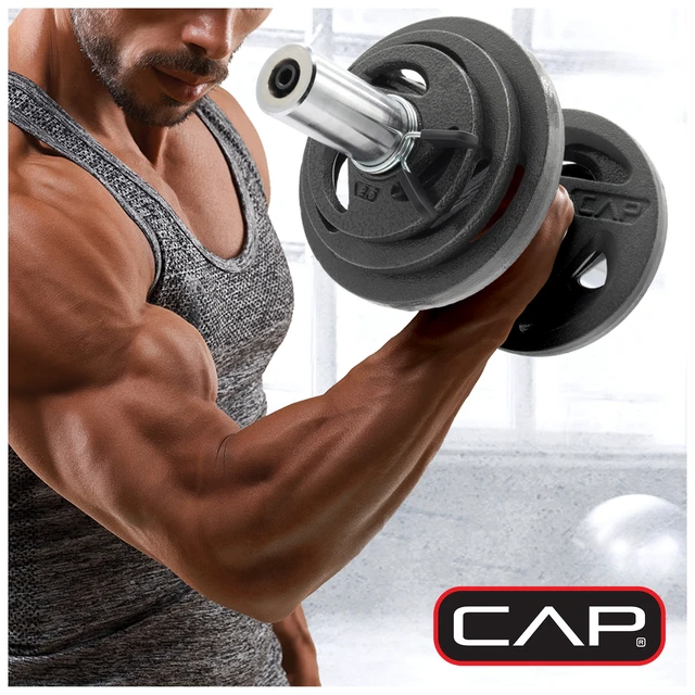 Alt view image 7 of 7 - CAP Barbell 2" Olympic Grip Plate 2.5lb Pair
