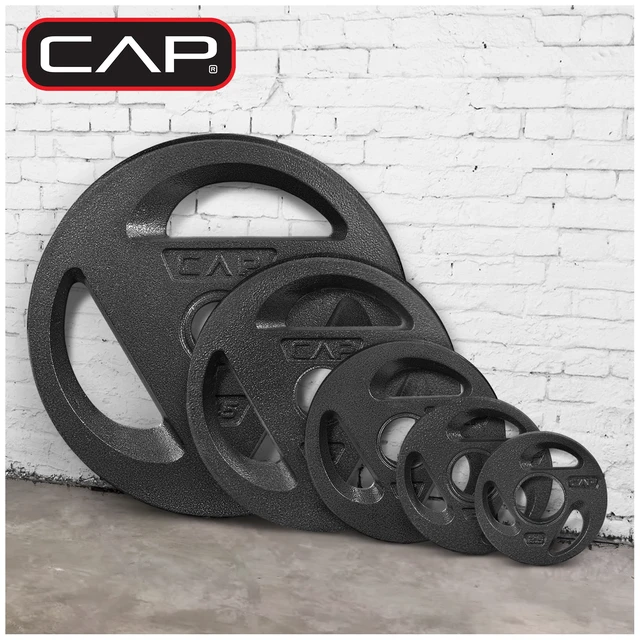 Alt view image 3 of 7 - CAP Barbell 2" Olympic Grip Plate 2.5lb Pair