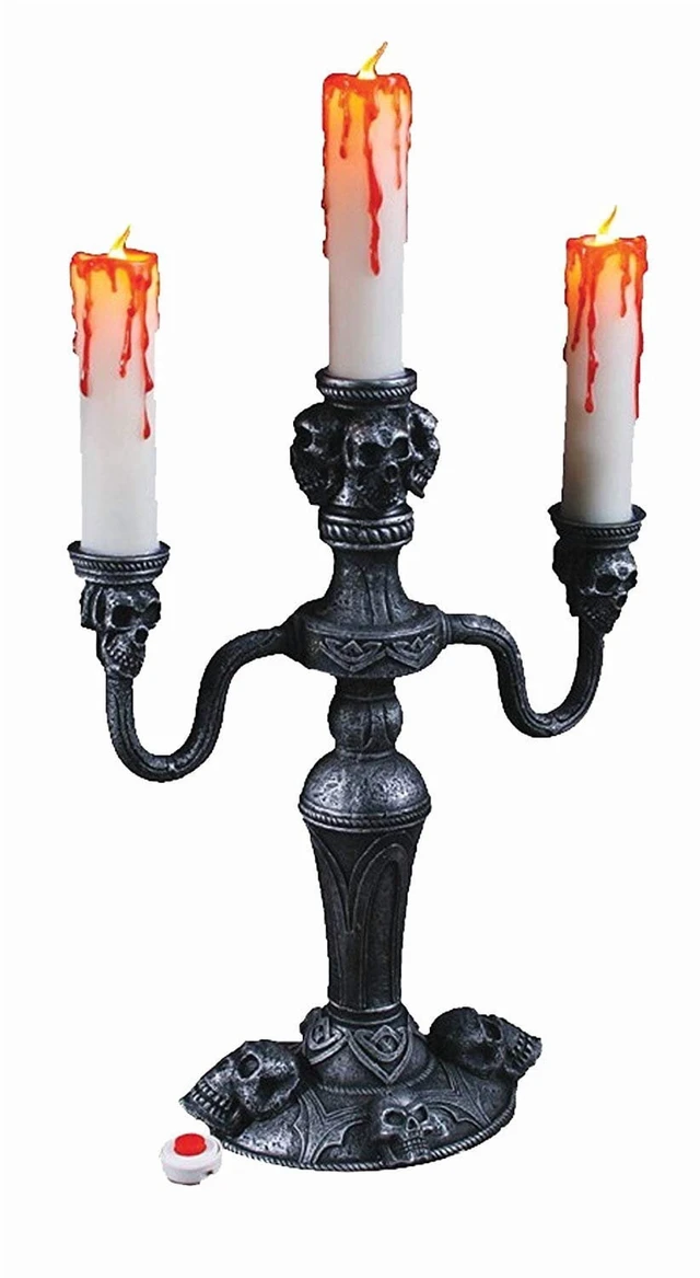 Main image of Fun World Light-Up Candelabra Halloween Decoration