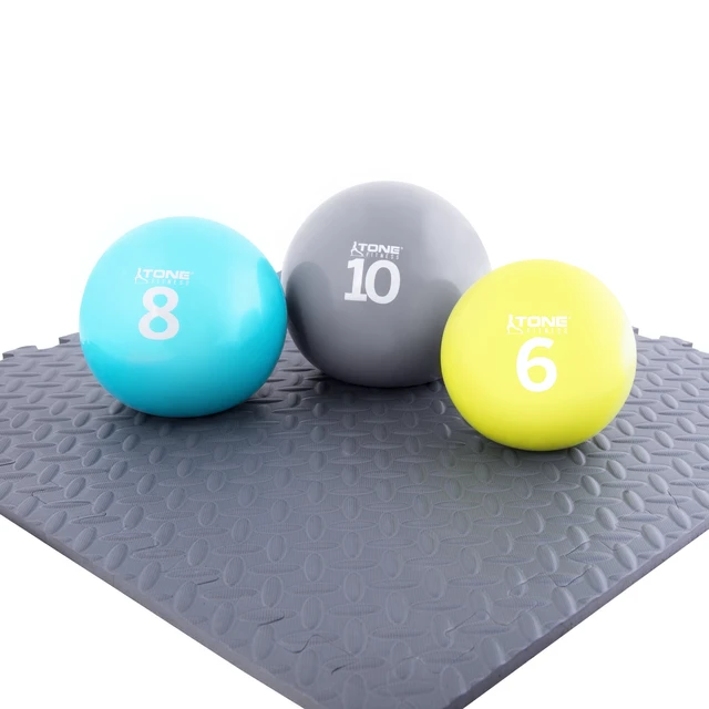 Alt view image 3 of 4 - 8Lbs Tone Fitness Soft Weighted Ball