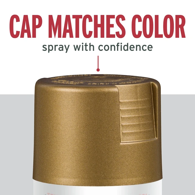 Alt view image 5 of 5 - Rust-Oleum Stops Rust Vintage Metallic Spray Paint 313142, Champagne Bronze, 11 oz