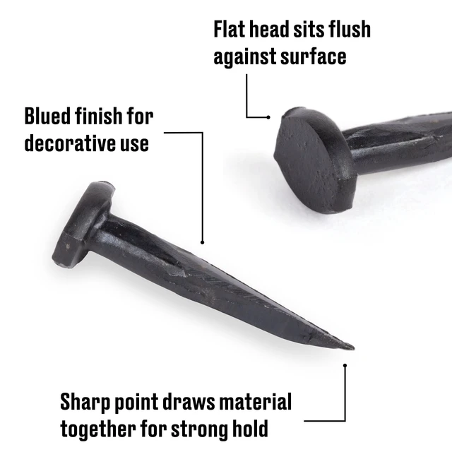 Alt view image 5 of 6 - 7 Pack Fas-n-tite Specialty Cut Tacks #14 x 3/4" Steel Blued Finish Black 2.0oz