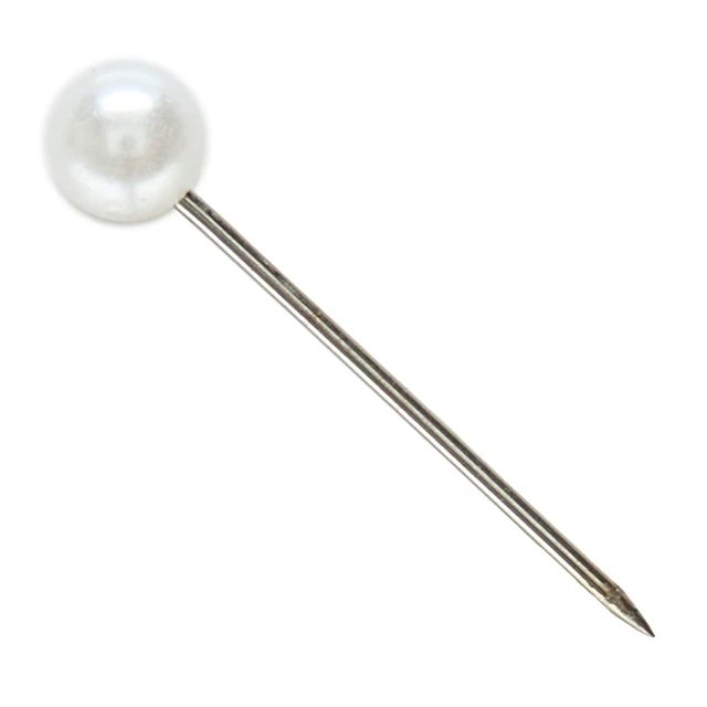 Alt view image 3 of 3 - Hello Hobby Petite Straight Pins, 4 Pack, 3/4", White, 150 Pieces