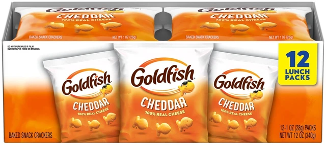 Main image of Goldfish Cheddar Crackers, 1oz (12-Pack)