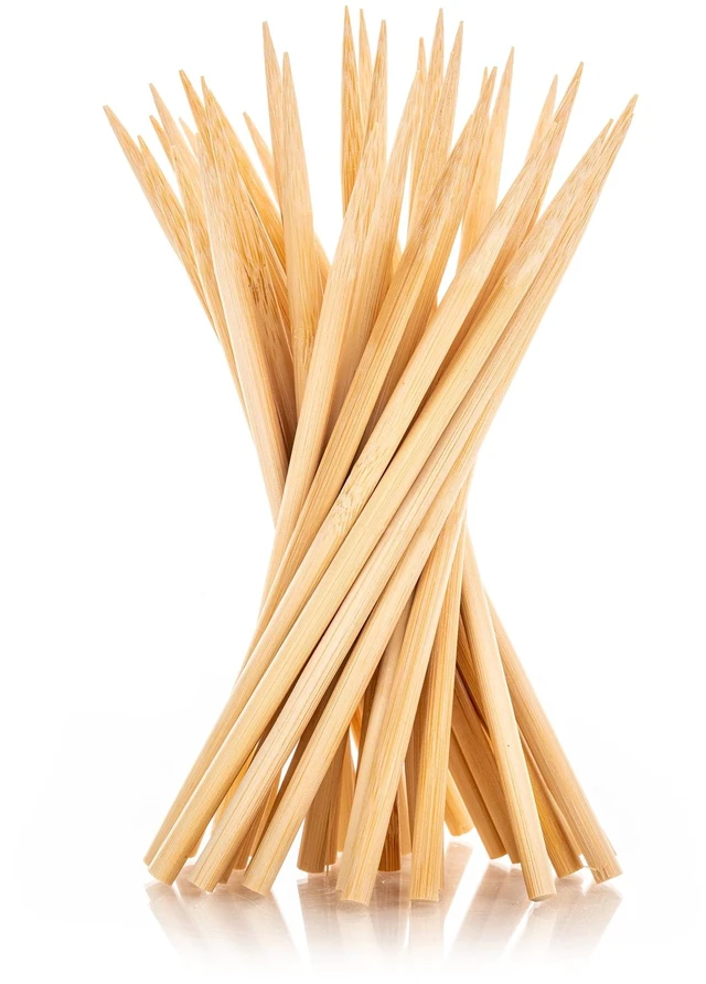 Alt view image 5 of 5 - (3 pack) IMUSA 50pc Bamboo Corn Skewer Set, 6in