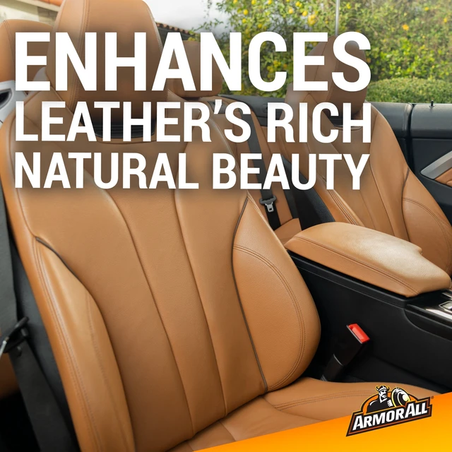 Alt view image 6 of 6 - Armor All Leather Care, Car Cleaning Spray, 16 fl oz