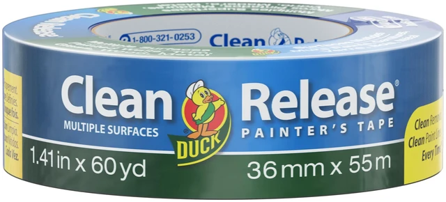 Main image of Duck Clean Release 1.41 in. x 60 yd. Blue Painter's Tape