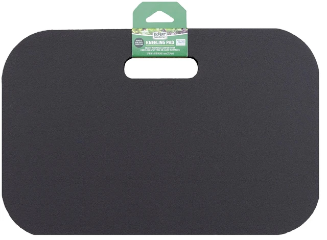 Main image of Expert Gardener Kneeling Pad 11"x17"x5/8", Black Foam Comfort Gardening Kneeler 1 lb