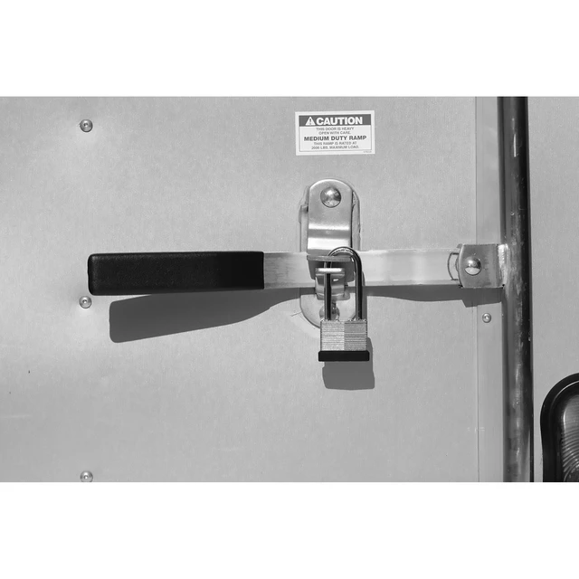 Alt view image 6 of 6 - Hyper Tough 1-9/16 in. (40mm) Laminated Steel Keyed Padlock with 2 in. (51mm) Long Hardened Steel Shackle
