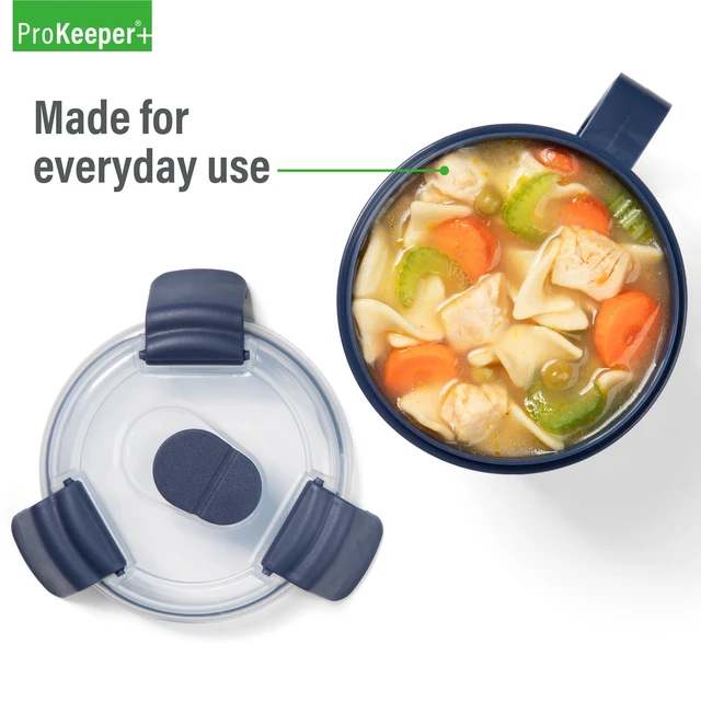 Alt view image 5 of 6 - Prokeeper+ Plastic Soup Mug, Ideal Use for Workday Meals and Travel
