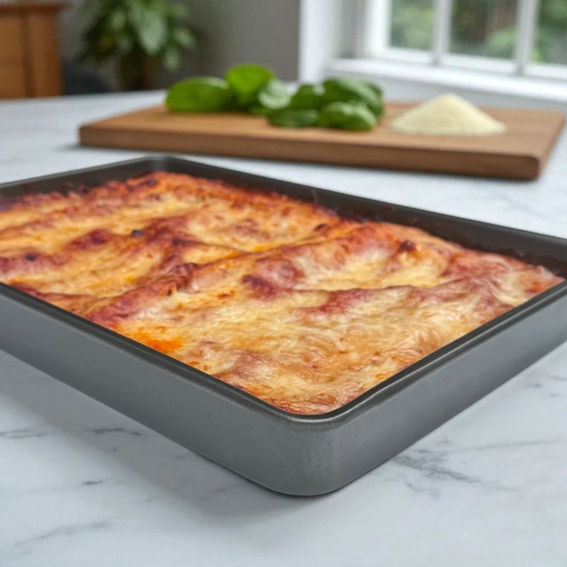 Alt view image 3 of 5 - Mainstays 15"x10" Non-Stick Lasagna Pan