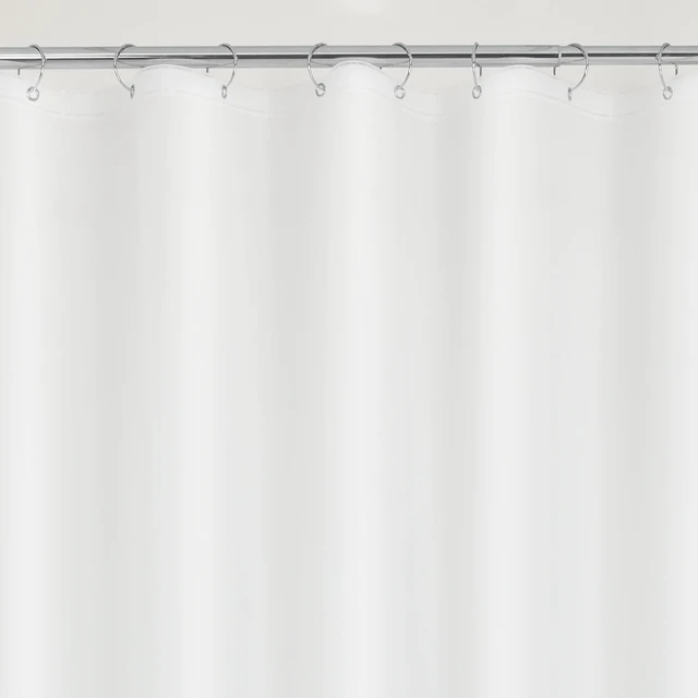 Alt view image 6 of 6 - Mainstays PEVA Shower Curtain Liner, Medium Weight, 70 in x 71 in, Frosty