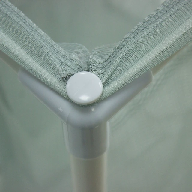 Alt view image 3 of 6 - Mainstays 3-Bag Rolling Laundry Sorter Cart with Removable Mesh Bags and Casters