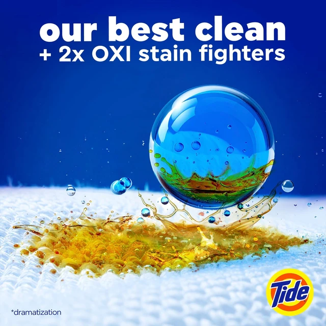 Alt view image 5 of 5 - Tide Oxi Boost Power PODS with Stain Remover and Oxi Power Laundry Detergent Pacs, 18 Count