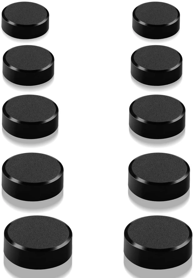 Main image of 10 Pack Strong Fridge Magnets Heavy Duty, Small Round for Whiteboard